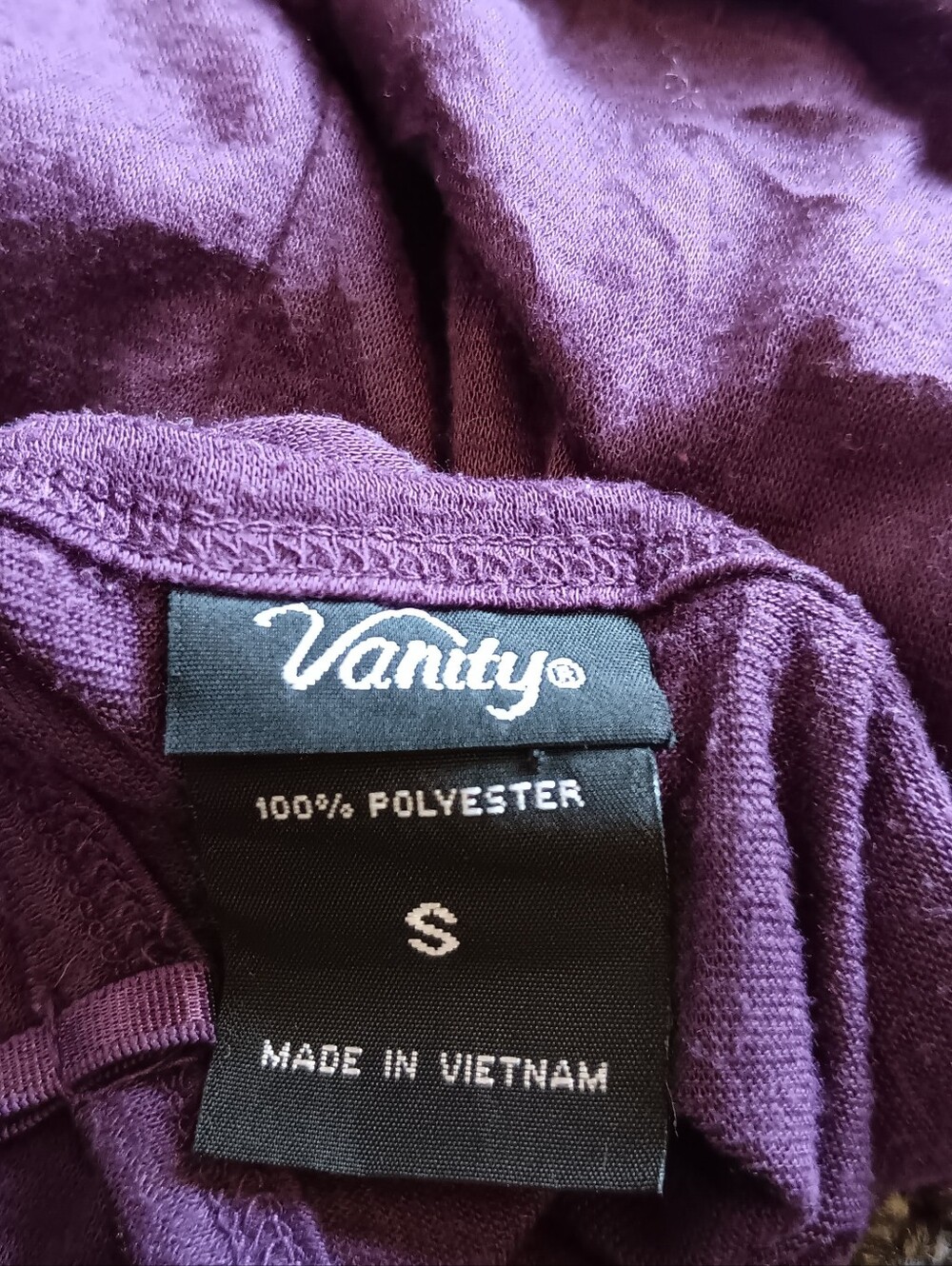 Y2K Purple Lace Trim Vanity Cami Camisole Tank Top Womens Sz. Small, Grunge - Picture 6 of 7